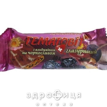 Гематовiт з альбум/чорнослив 50г