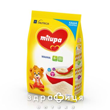 Milupa каша молочна манна 210г 4399