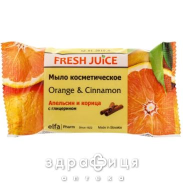 Fresh juice (Фреш джус) мыло косм orange&amp;cinnamont 75г мыло