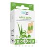 Пластырь Sator care эласт на ткан основ алое вера 25х72мм №10