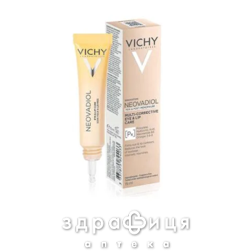 Vichy неовадиол мультикорректир ср-во д/разгл морщ интенс пит кожи вокруг глаз 15мл