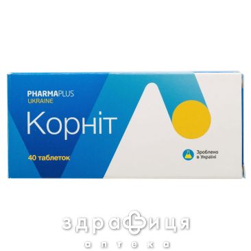 КОРНІТ ТАБ 500 МГ №40