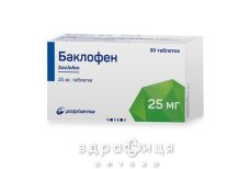 Баклофен таб 25мг №50 нестероидный противовоспалительный препарат