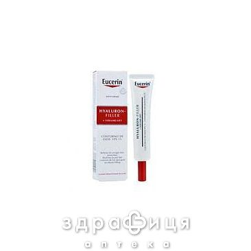 Eucerin (Юцерин) гиа филлер+вольюм лифт крем п/глаза spf15 15мл