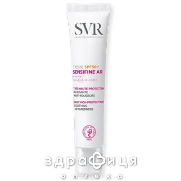 Svr сенсифин ar крем солнцезащ spf50+ 40мл солнцезащитный крем