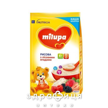 Дет/пит milupa каша молоч рисовая с лесн ягод с 6мес 210г