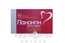 Панангин таблетки №60