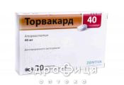 Торвакард кристал таблетки в/о 40мг №30 препарати для зниження холестерину