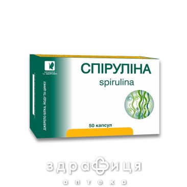 Спирулiна enjee таб 0,4г №50