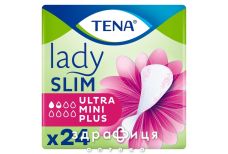 Прокладки Tena (Тена) lady slim ultra mini plus №24
