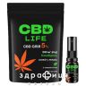 Олія CBD спрей м'ята 5% 10мл