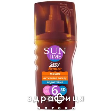 Бiокон sun time активат засмаги sexy bronze spf-6 150мл  300035 сонцезахисний крем