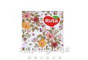 Салфетки ruta бумаж с печатью аромат 33х33 2х слойные флора №20