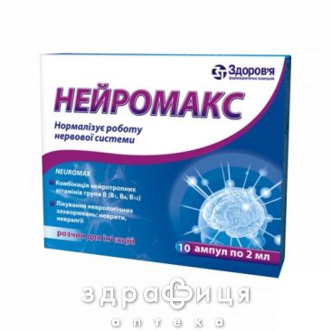 Нейромакс р-р д/ин амп 2мл №10 таблетки от головокружения