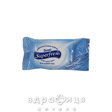 Серветки волог superfresh антібакт №15
