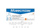 МОВЕСПАЗМ, таблетки в/о №10 спазмолітики для кишечника