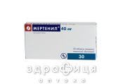 Мертенiл таб в/о 40мг №30 препарати для зниження холестерину