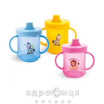 Lindo li700 поїлка-непроливайка з ручками 200мл