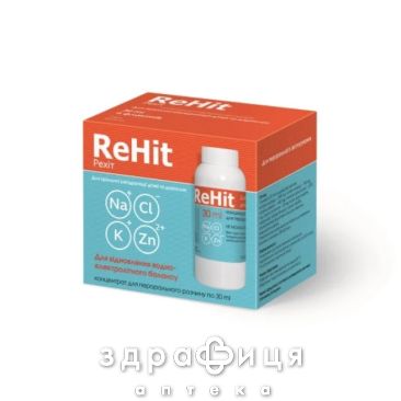 Рехіт конц д/р-ну д/перор застосув 30мл №6 сорбенти