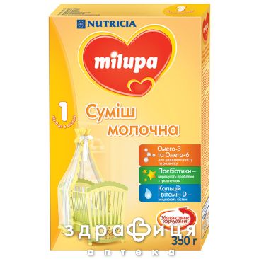 Milupa (Милупа)-1 смесь молочная 0-6 мес 350г