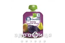 Gerber (Гербер) пюре груша/чернослив 90г
