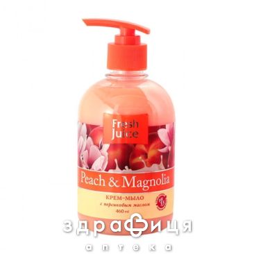 Fresh juice (Фреш джус) мыло жидк персик/магнолия дозат 460мл мыло