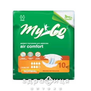 Пiдгузники для дорослих My Co Normal розмiр M №10
