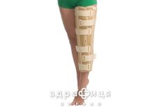 Бандаж на колiнний суглоб з ребрами жорсткостi з посиленою фiксацiєю (тутор) m/l