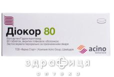 Диокор 80 таблетки п/о №90
