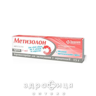 Метизолон крем 1мг/г 15г мазі від алергії