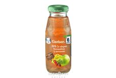 Gerber (Гербер) сок яблочно-виноградный с шиповник с 6 мес 175мл 1327126