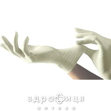 Рукавички medicare оглядовi латекснi нестер неприпудр l пара