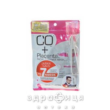 Japan gals маска з плацентою та колагеном №7