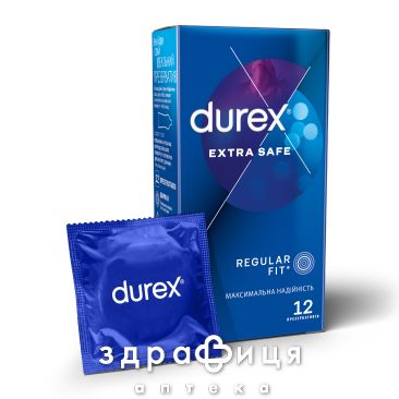 Презервативы Durex (Дюрекс) extra safe №12