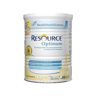 Nestle (Нестле) resource (ресурс) optimum с 7 лет 400г 12191030