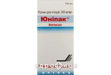 ЮНiПАК, р-н д/iн. 300 мг/мл фл. 100 мл №1 таблетки для щитовидки