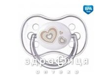 Canpol (Канпол) пустышка силикон круглая 6-18мес newborn baby 22/563