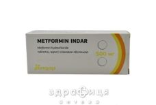 Метформин индар таб  п/о 500мг №60 препарат от диабета