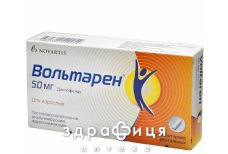 Вольтарен суп. 50 мг стрип №10 нестероїдний протизапальний препарат