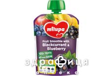 Milupa (Милупа) пюре фрукт яблоко/банан/черная смородина/черника с 6мес 80г