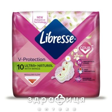 ПРОКЛ LIBRESSE ULTRA NORMAL №10 Гігієнічні прокладки
