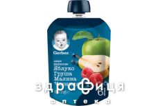 Gerber (Гербер) пюре яблоко/груша/малина/черника 90г