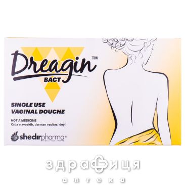 Дреагин бакт вагин душ 100мл №5 вагинальные свечи