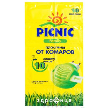 Aphect picnic family пластини вiд комарiв №10