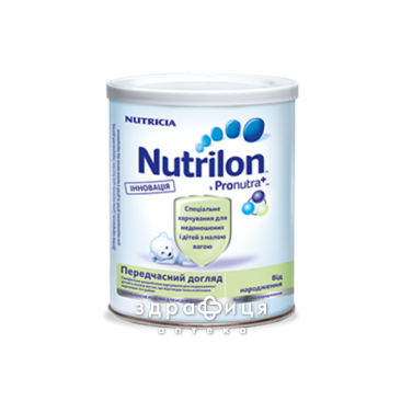 Nutricia (Нутриция) нутрилон передчас догляд вдома смесь молоч с 0 мес 400г - 2