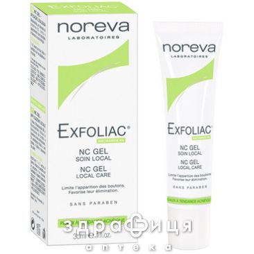 Exfoliac nc-гель д/шкiри з тенденц до акне 30мл 242709d