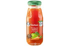 Gerber (Гербер) сок яблочно-морковный с 7 мес 175мл