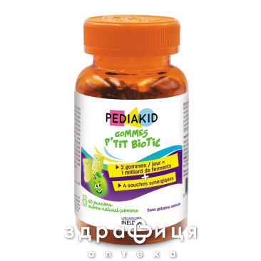 Pediakid ведмежуйки пробіотіки жув №60