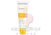 Bioderma фотодерм флюид max spf100 светлый 40мл крем для загара