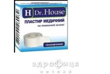 Пластир мед бакт на тканиннiй основi 7,2*1,9см "h dr. house"